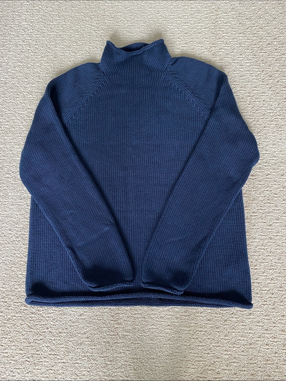 J. Crew 1988 Rollneck Sweater in Cotton